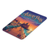Asbury Park New Jersey Magnet (Linke Seite)