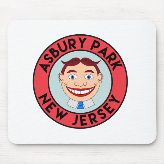 Asbury Park, New Jersey Mousepad (Vorne)
