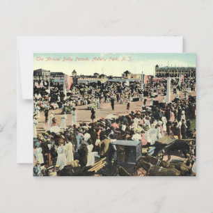 Asbury Park NJ, Baby-Parade, 1910er Jahre Postkarte