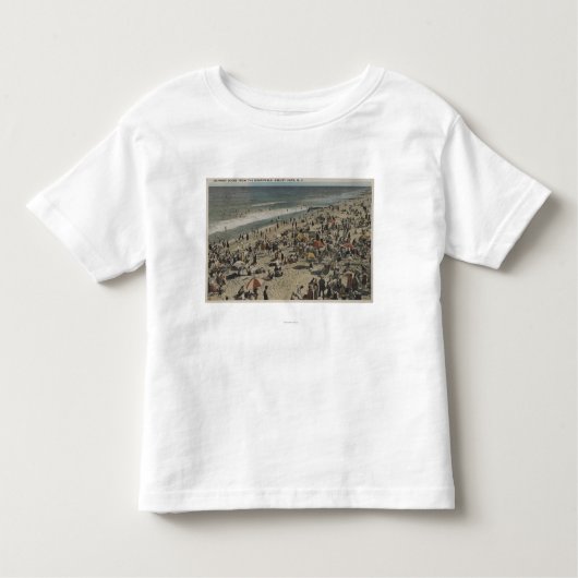 Asbury Park, NJ - Baden von Szene von der Kleinkind T-shirt (Vorderseite)