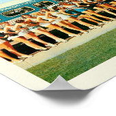 Asbury Park NJ, Beauty Pageant Vintag Poster (Ecke)