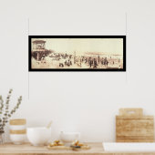 Asbury Park, NJ Foto 1902 Poster (Küche)