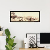 Asbury Park, NJ Foto 1902 Poster (Heimbüro)