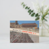 Asbury Park NJ, Greetings, Jersey Shore, Classic Postkarte (Stehend Vorderseite)