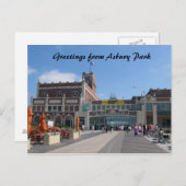 Asbury Park NJ Paramount Theater, Grüße für... Postkarte (Vorne/Hinten)