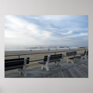 Asbury Park NJ Promenade Poster