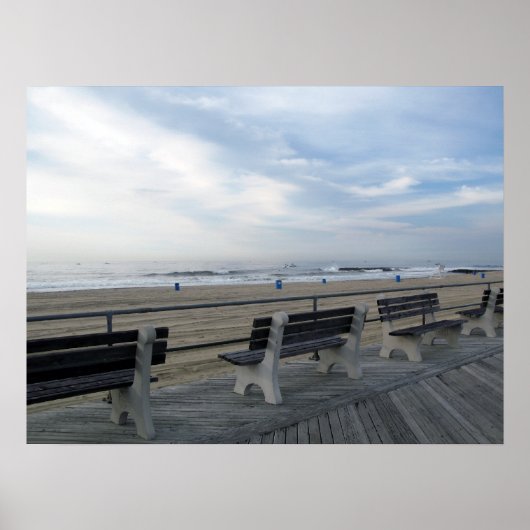 Asbury Park NJ Promenade Poster (Vorne)