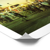 Asbury Park, NJ Vergnügungen auf dem Boardwalk Poster (Ecke)