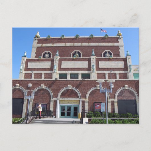 Asbury Park Paramount Theater Postkarte (Vorderseite)