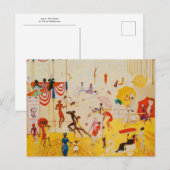 Asbury Park South by Florine Stettheimer Postkarte (Vorne/Hinten)