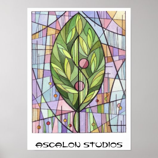 Ascalon Studios "Tree of Life" Print Poster (Vorne)