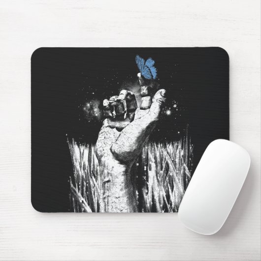 Ascend - Brutalist Streetwear Design Mousepad (Mit Mouse)
