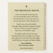 Ascend Higher Mountain Adventure Planer (Rückseite)