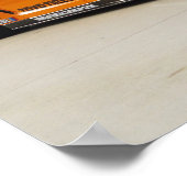 "Ascend" Nissan GT-R35 durch Bursting Poster (Ecke)