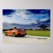 "Ascend" Nissan GT-R35 durch Bursting Poster (Vorne)