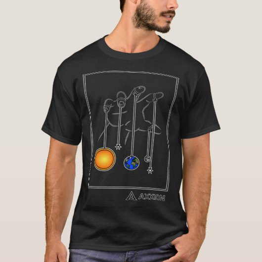 Ascendancy Axxion Abstract Planets Solar System Sp T-Shirt (Vorderseite)