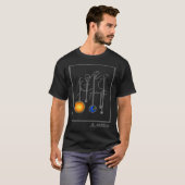 Ascendancy Axxion Abstract Planets Solar System Sp T-Shirt (Vorne ganz)