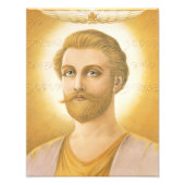 Ascended Master Saint Germain Fotodruck (Vorne)