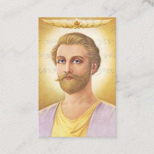 Ascended Master Saint Germain Visitenkarte (Vorderseite)