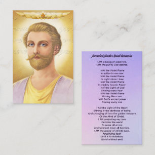 Ascended Master Saint Germain Visitenkarte