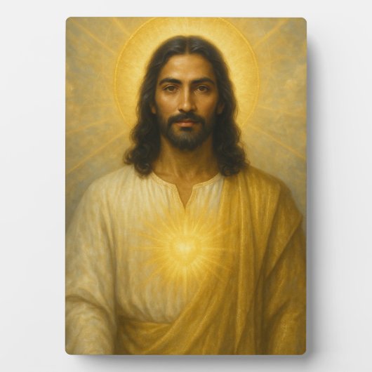 Ascended Master Sananda Fotoplatte (Vorderseite)