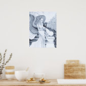 Ascending Guardian Photo Enlargement Poster (Küche)