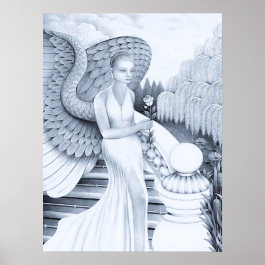 Ascending Guardian Photo Enlargement Poster (Vorne)