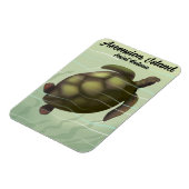 Asceninsee Schildkröte Magnet (Linke Seite)