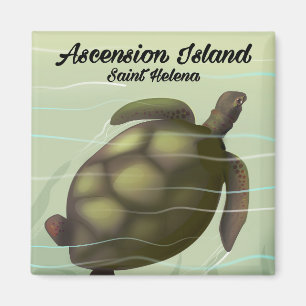 Asceninsee Schildkröte Magnet