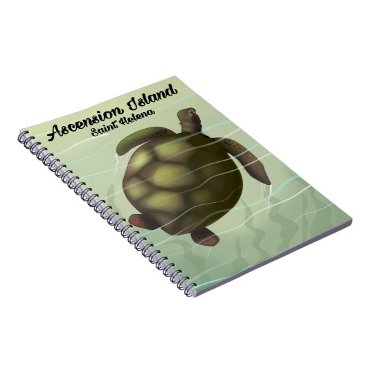 Asceninsee Schildkröte Notizblock (Rechte Seite)