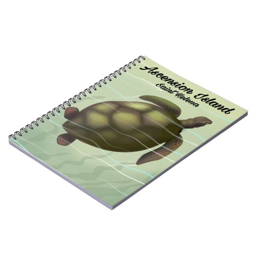 Asceninsee Schildkröte Notizblock (Linke Seite)