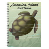 Asceninsee Schildkröte Notizblock (Vorderseite)