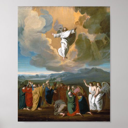 Ascension Of Jesus Chrisist Poster (Vorne)