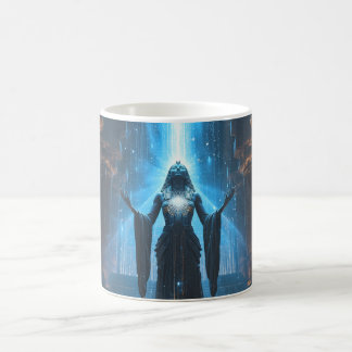 Ascension of the Starborn Priestess: Sci Fi Mug Kaffeetasse