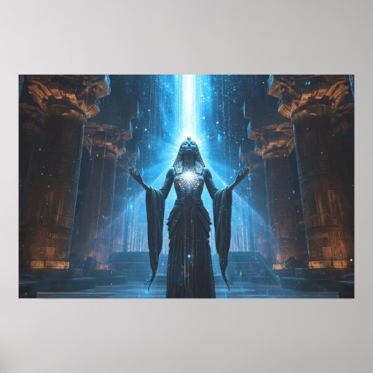 Ascension of the Starborn Priestess: Sci Fi  Poster (Vorne)