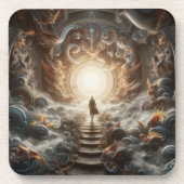 Ascension to the Light Getränkeuntersetzer (Vorderseite)
