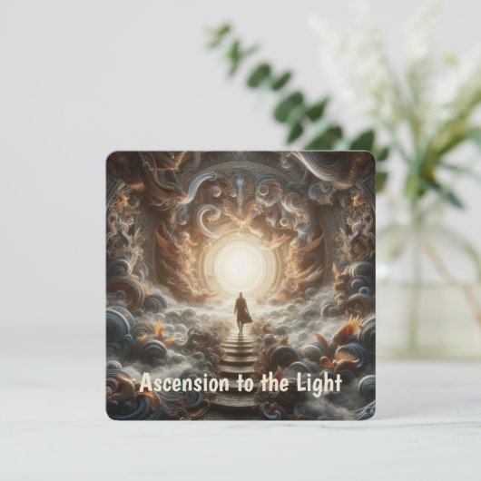 Ascension to the Light Karte (Stehend Vorderseite)
