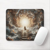 Ascension to the Light Mousepad (Mit Mouse)