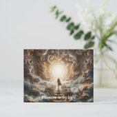 Ascension to the Light Postkarte (Stehend Vorderseite)