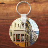 Ascensor da Bica, Lissabon, Portugal Schlüsselanhänger (Vorderseite)