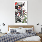 Asche auf Asche 926 Leinwanddruck (Insitu (Schlafzimmer))