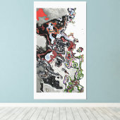 Asche auf Asche 926 Leinwanddruck (Insitu (Holzboden))