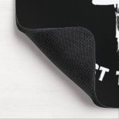 Asche auf Asche Staub zu betäuben Cross Bible Vers Mousepad (Ecke)