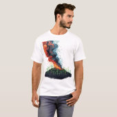 Asche, die den Garten nährt T-Shirt (Vorne ganz)