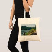 asche Edersee Ufer und Schloß Tragetasche (Vorderseite (Produkt))