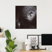 Asche färbt sich auf Russlands Shiveluch-Vulkanà  Poster (Heimbüro)