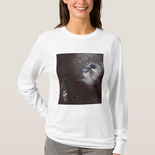 Asche färbt sich auf Russlands Shiveluch-Vulkanà  T-Shirt (Vorderseite)