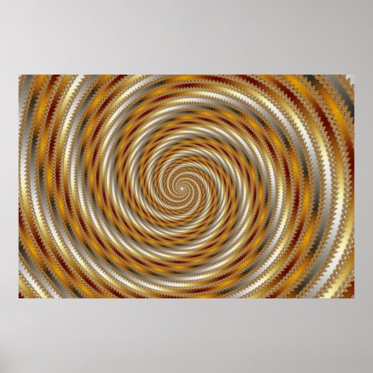 Asche - Fraktal Poster (Vorne)