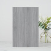 Asche Grau-Bambuswein-Schau Briefpapier (Stehend Vorderseite)