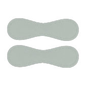 Asche grau (Vollfarbe) Baseball (Paneele)
